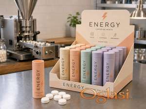 Proizvodnja energetskih mint bombona u Srbiji